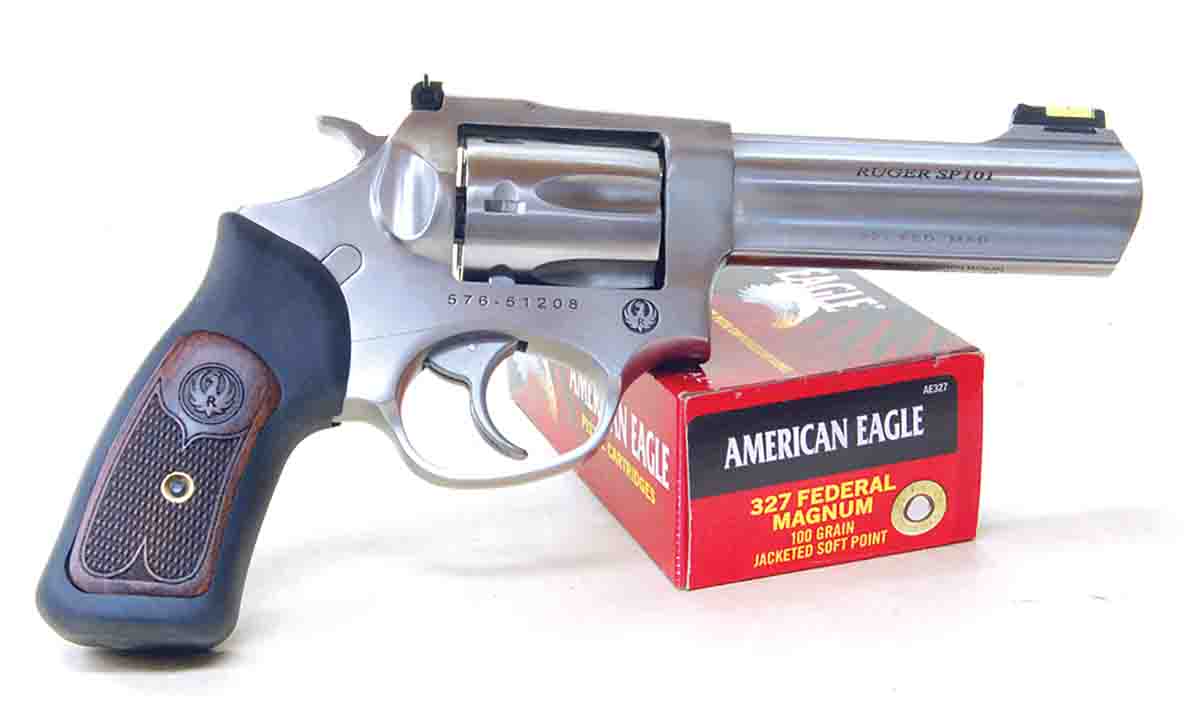 The Ruger SP101 was the first revolver chambered for the .327 Federal Magnum.